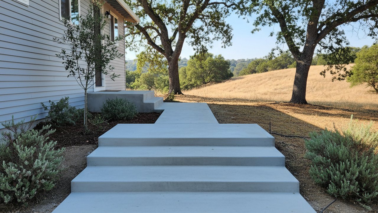 Concrete Sidewalks completed by Heritage Concrete Solutions in Ontario, CA